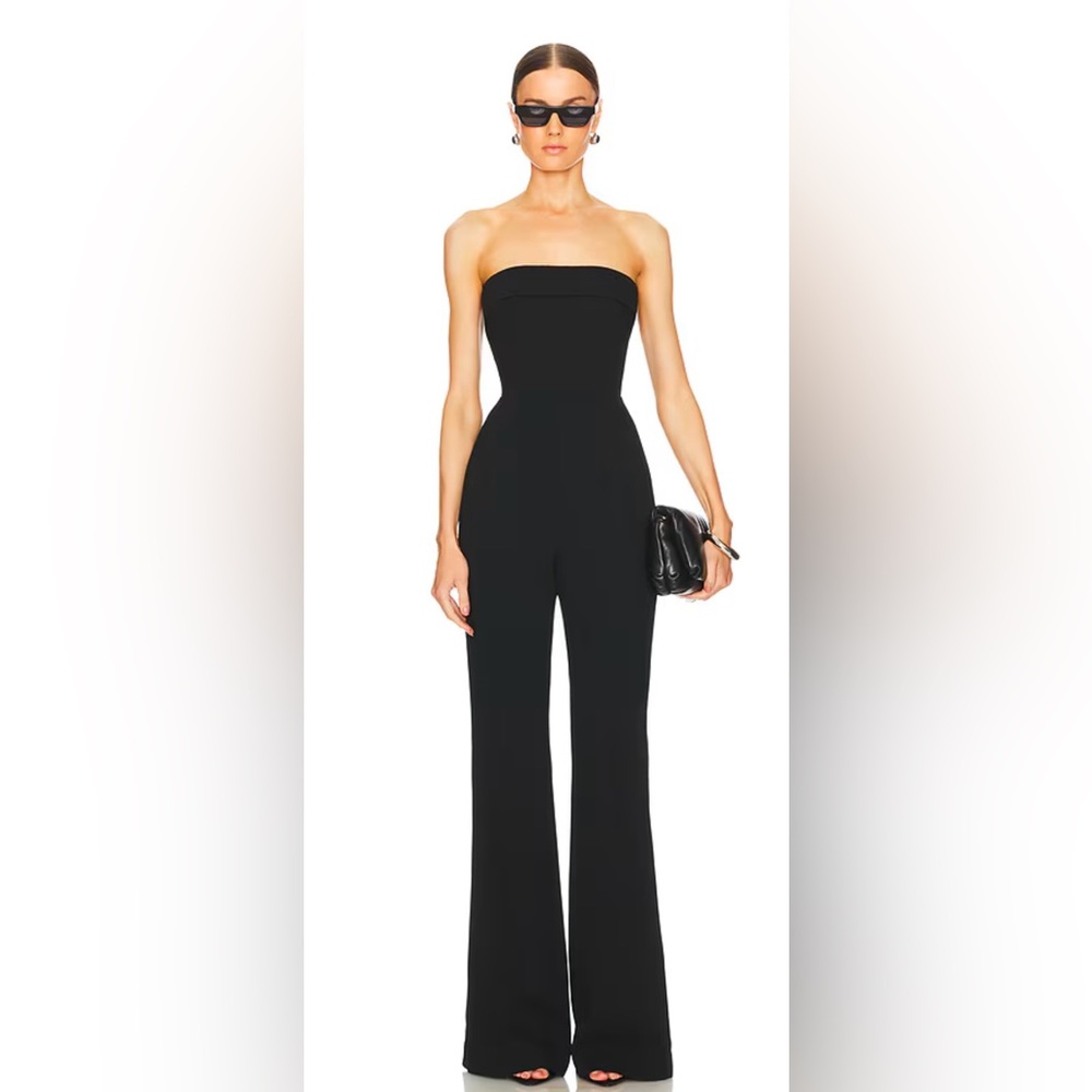 Lovers + Friend strapless jumpsuit black